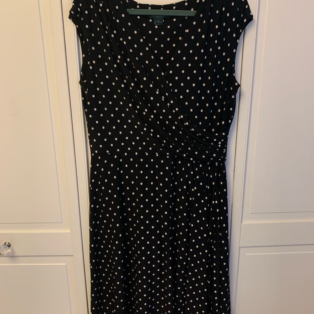 Ralph Lauren polka dot dress